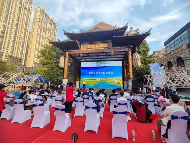 荆楚粮油 香飘万家 "荆楚粮油"中国行 走进楚河汉街