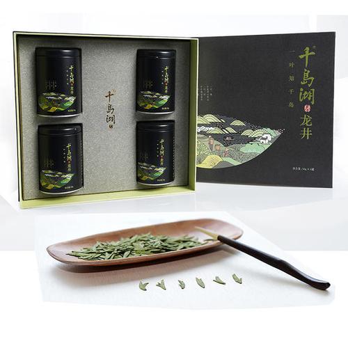 2019年 新茶 千岛湖龙井茶叶 50gx4罐 礼盒